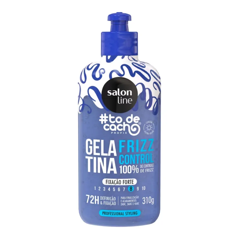 Salon Line Gelatina Frizz Control #todecacho Professional Styling 310g