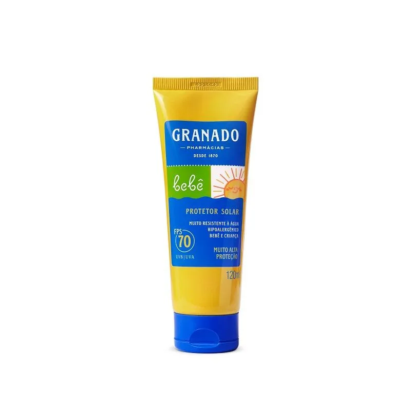 GRANADO PROTETOR SOLAR BEBE FPS70 120ML