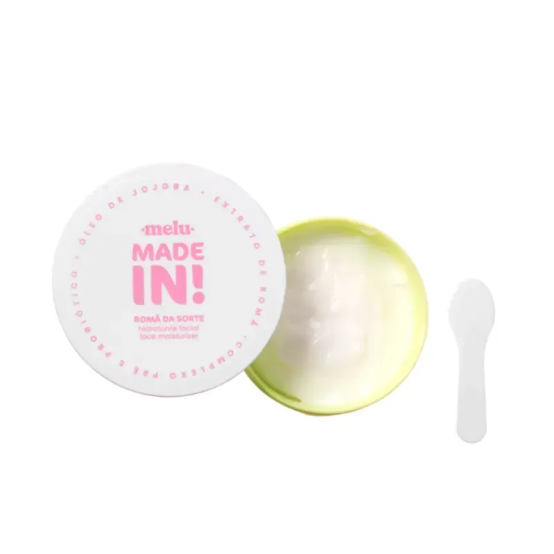 Melu Made In Hidratante Facial Romã da Sorte 50g