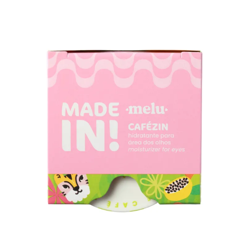 Melu Made In Hidratante Para A Área Dos Olhos Cafézin 15g