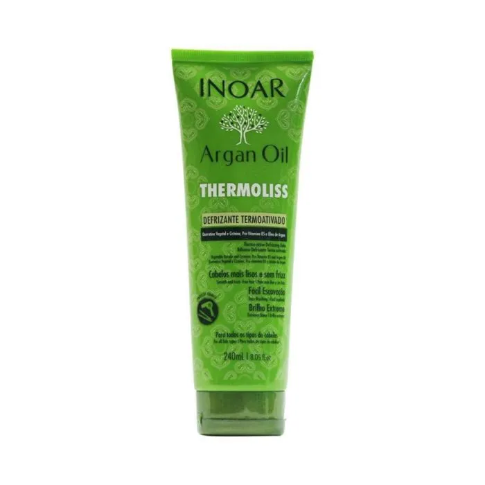 Inoar Argan Oil Thermoliss Defrizante Termoativado 240mL