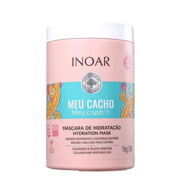Inoar Meu Cacho Meu Crush Máscara Capilar 1Kg