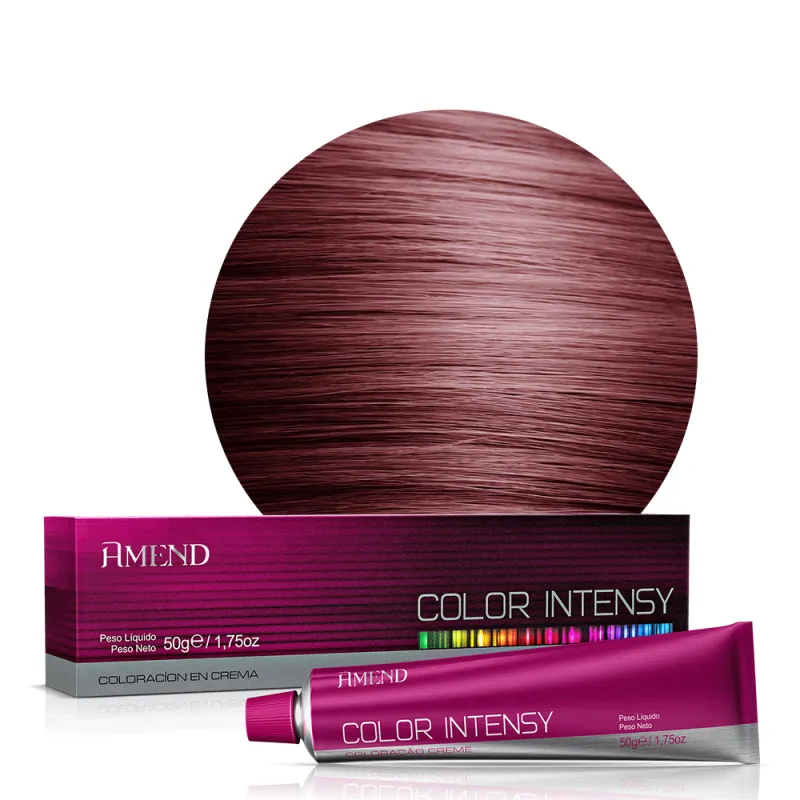Amend Tintura Color Intensy 6.66 LOURO ESCURO VERMELHO INTENSO 50g