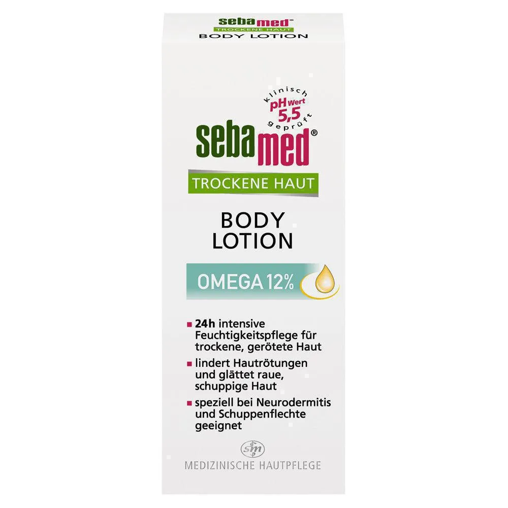 Sebamed Skin Dry Omega 12% Loção corporal 200 ml