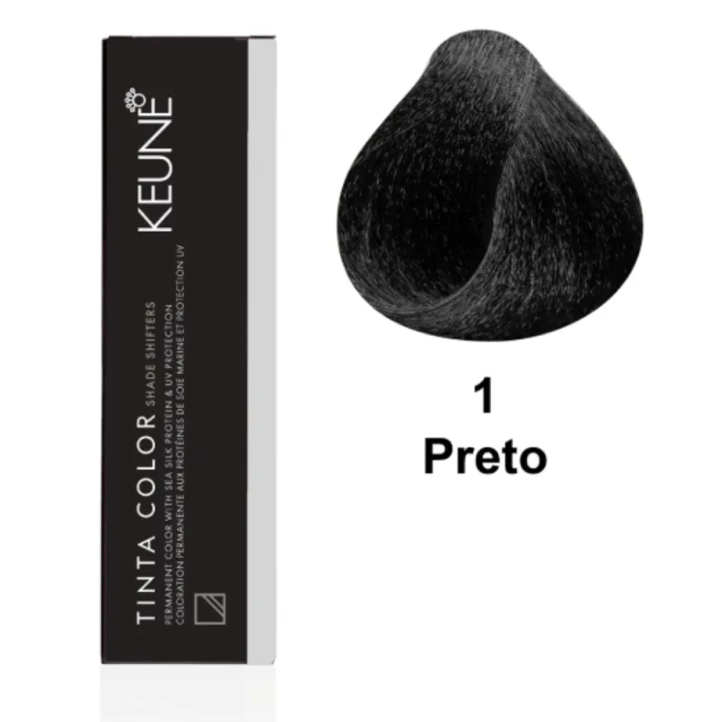 Keune Tinta Color 1 - Preto 60ml