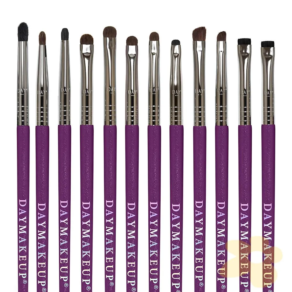 Kit 12 Pincéis de Precisão - Daymakeup