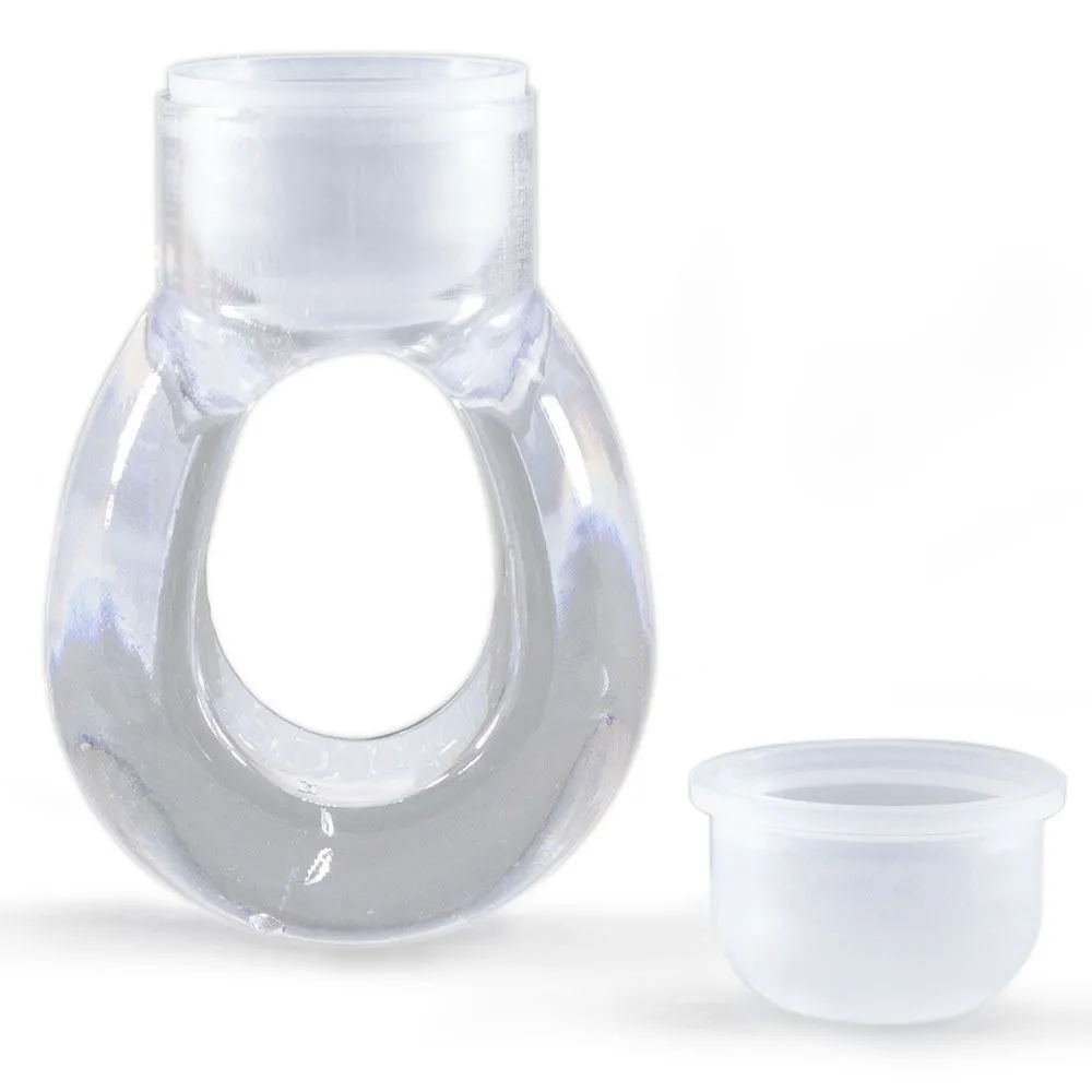 Kit Design Anel Acrílico + Botoque