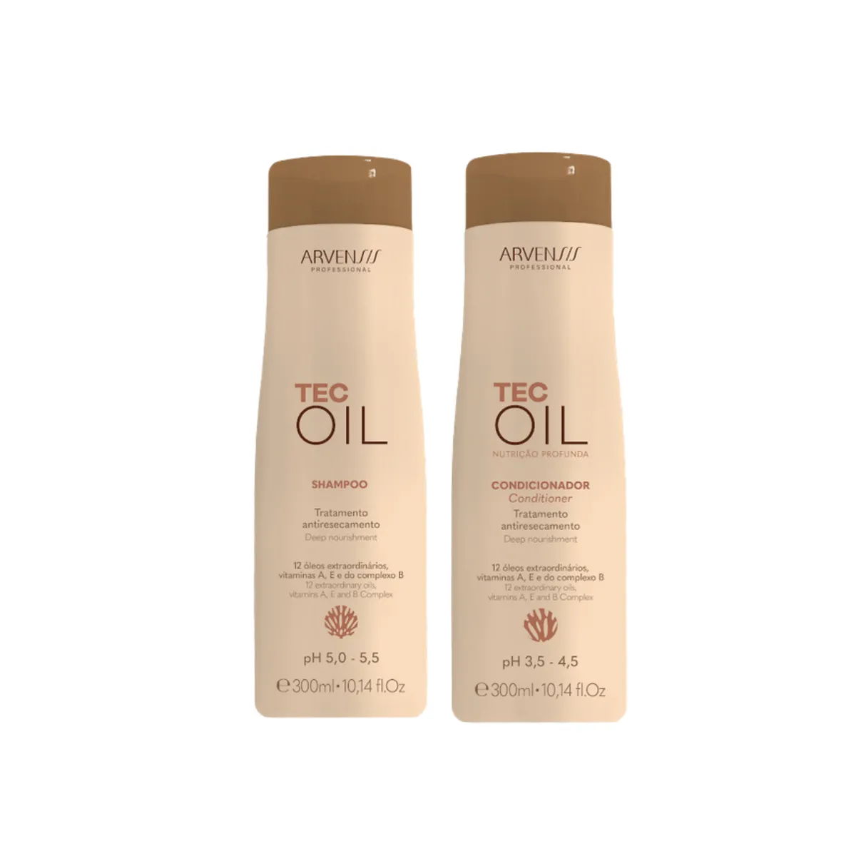 Kit Arvensis Tec Oil Shampoo Condicionador
