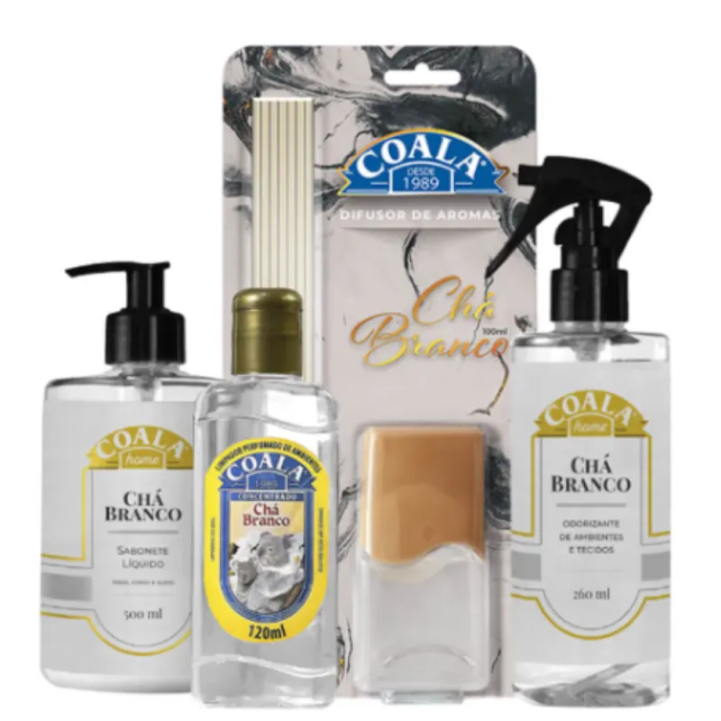 Coala Kit Home Chá Branco 4 itens