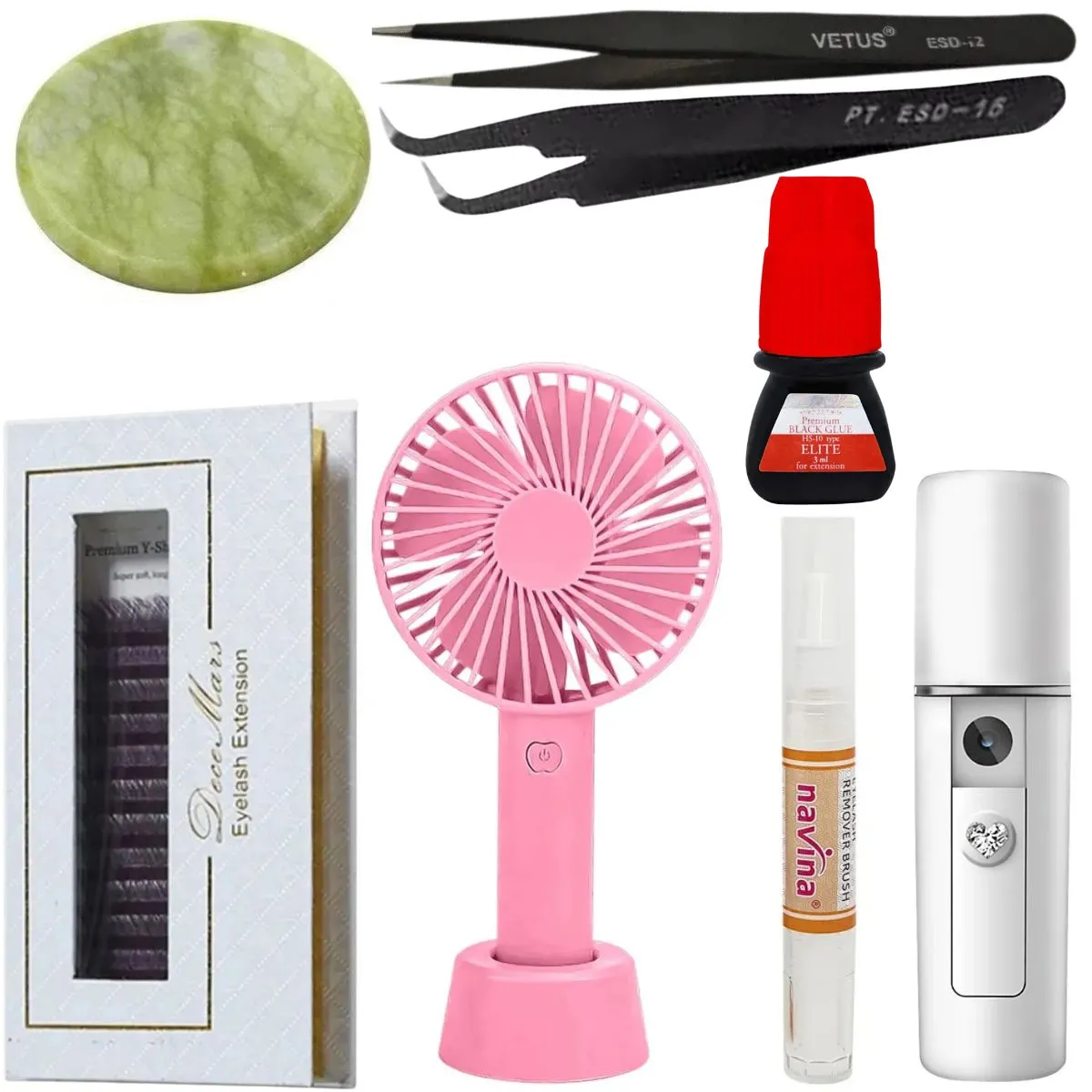 Kit Essencial Para Extensão De Cílios Decemars