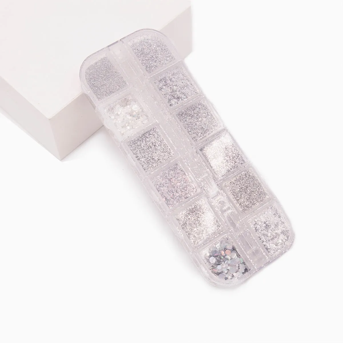 Kit Glitter Tons de Prata - Real Love