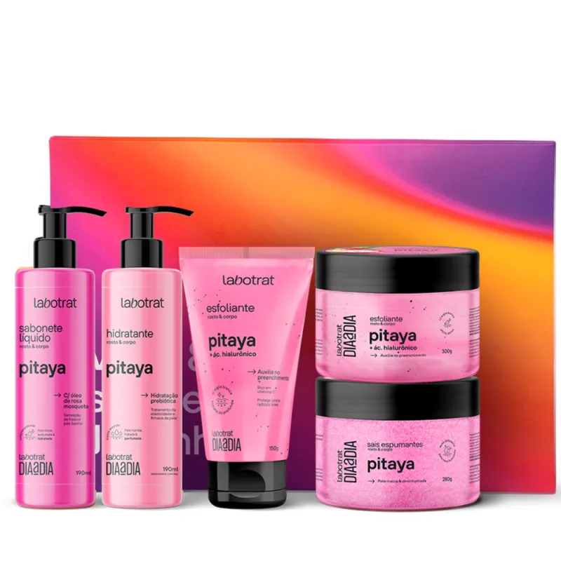 Labotrat Kit Dia a Dia Experiência de Banho Pitaya 5 itens