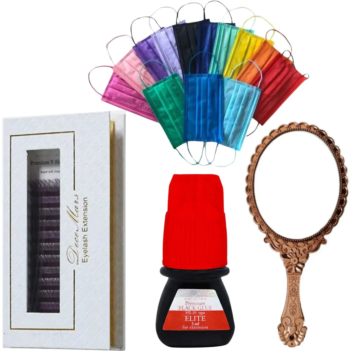 Kit Prático Para Aplicação De Cílios Decemars