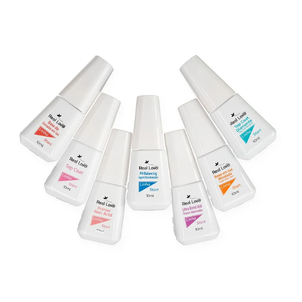 Kit Preparadores 7 und - Linha Start 10ml - Real Love