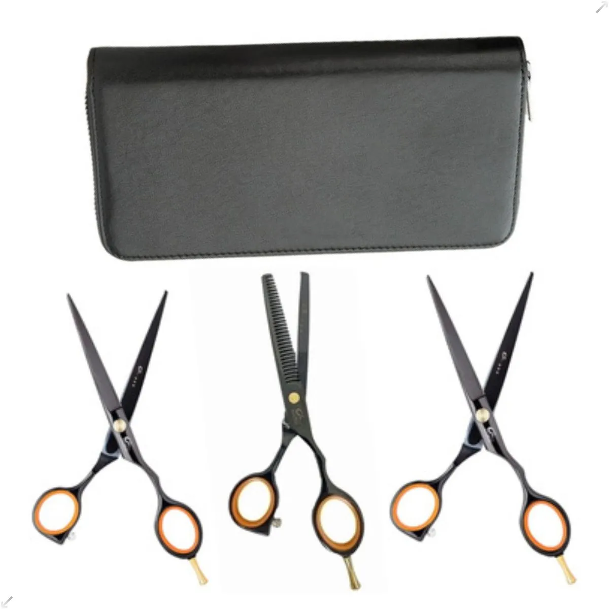 Kit Tesouras 7.0 Umi Fio Navalha + Fio Laser + Desbaste