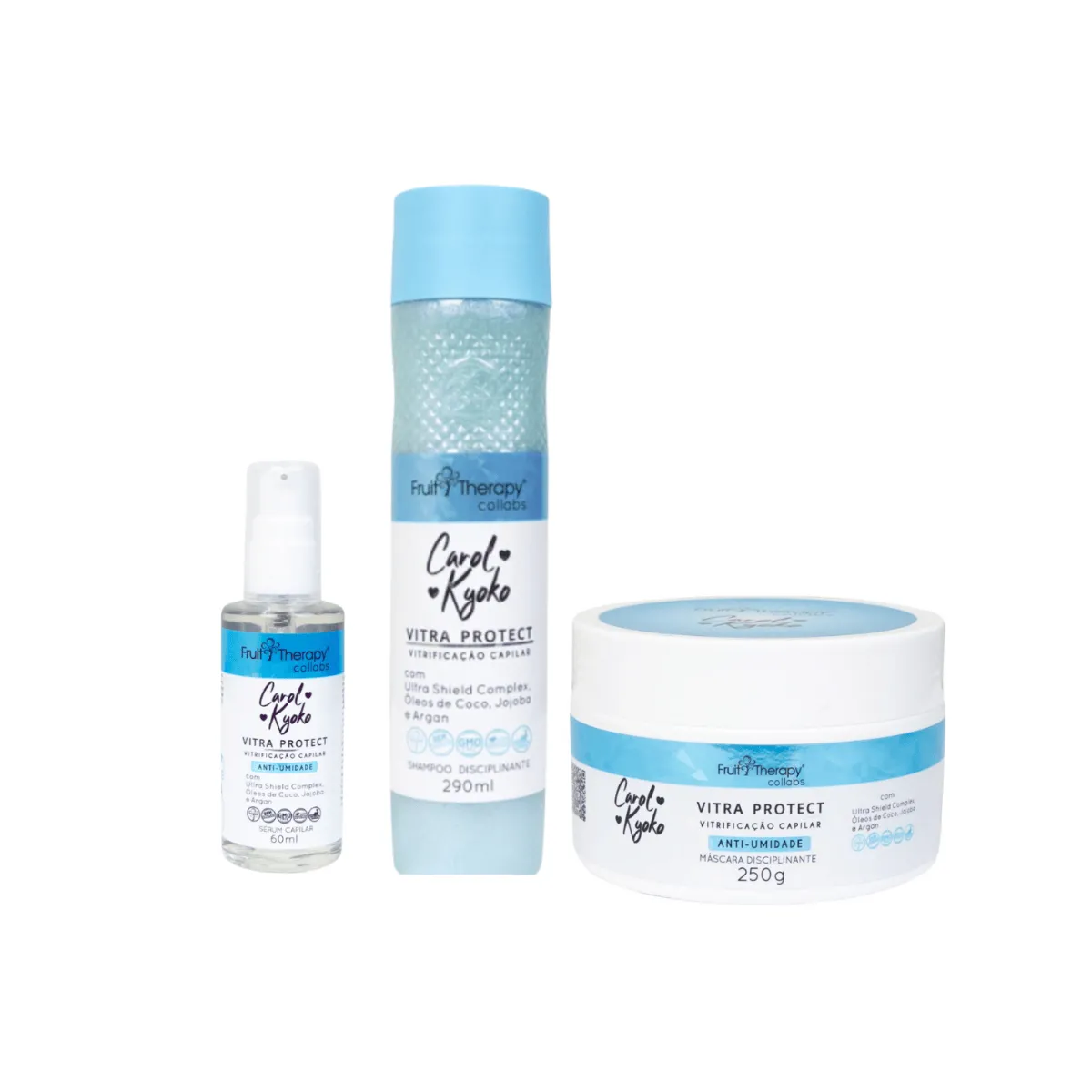 Kit Vitra Protect Carol Kyoko - ( 3 itens)