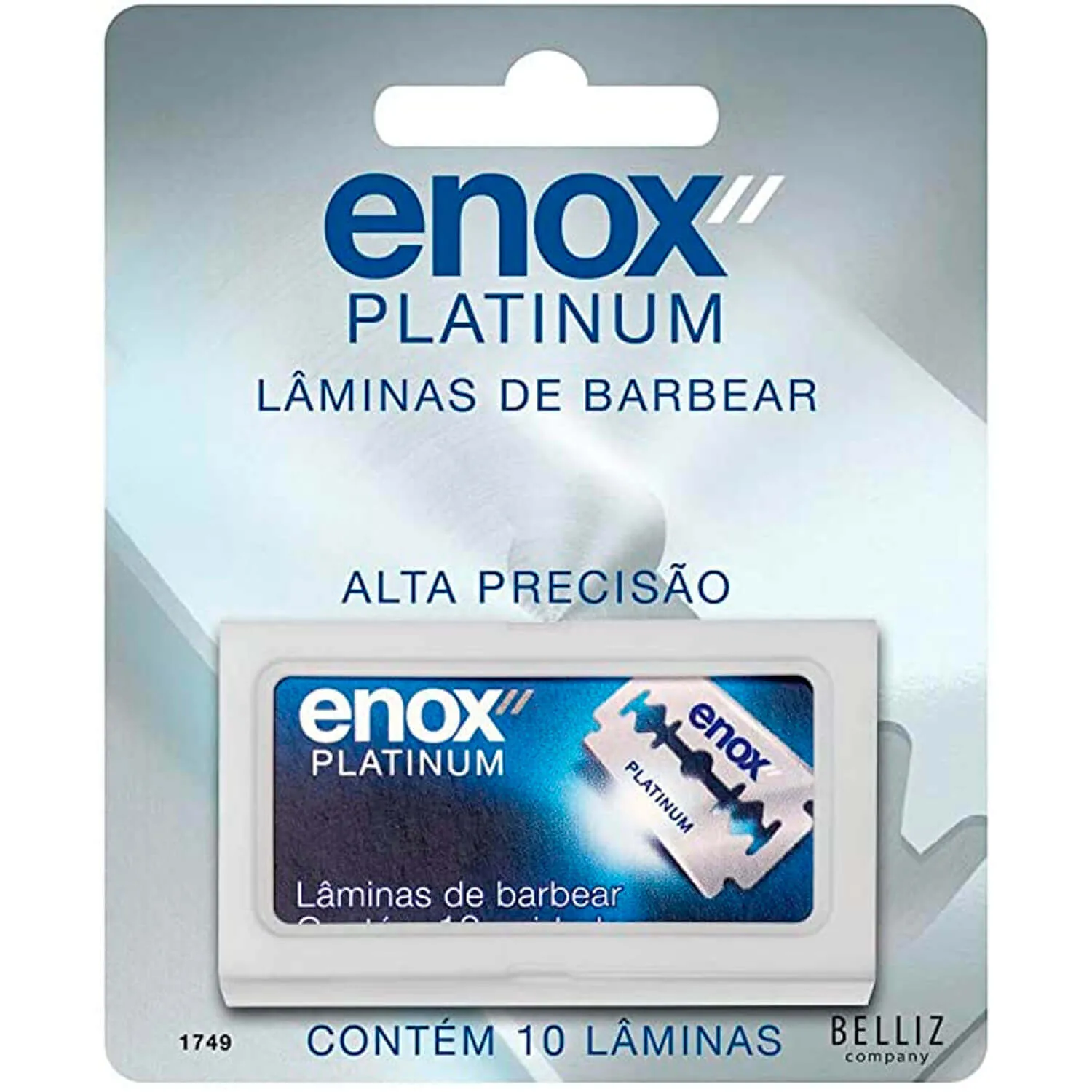 Lâmina de Barbear Enox Platinum 10un