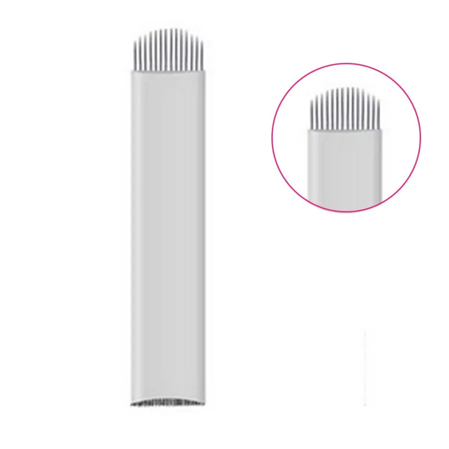 LÂMINA U FLEX AGULHAS TEBORI MICROBLADING 0,20MM Kit 20 Uni