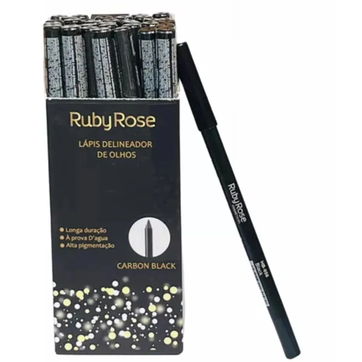 Lápis delineador Ruby Rose HB050 - 6 Unidade