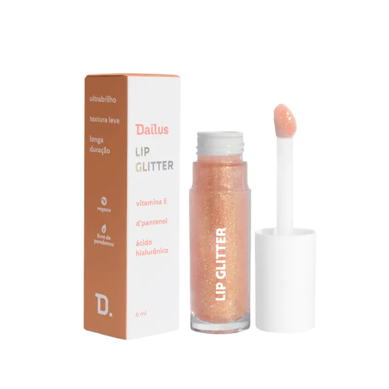 DAILUS LIP GLITTER GOLD GLITTER 6ML