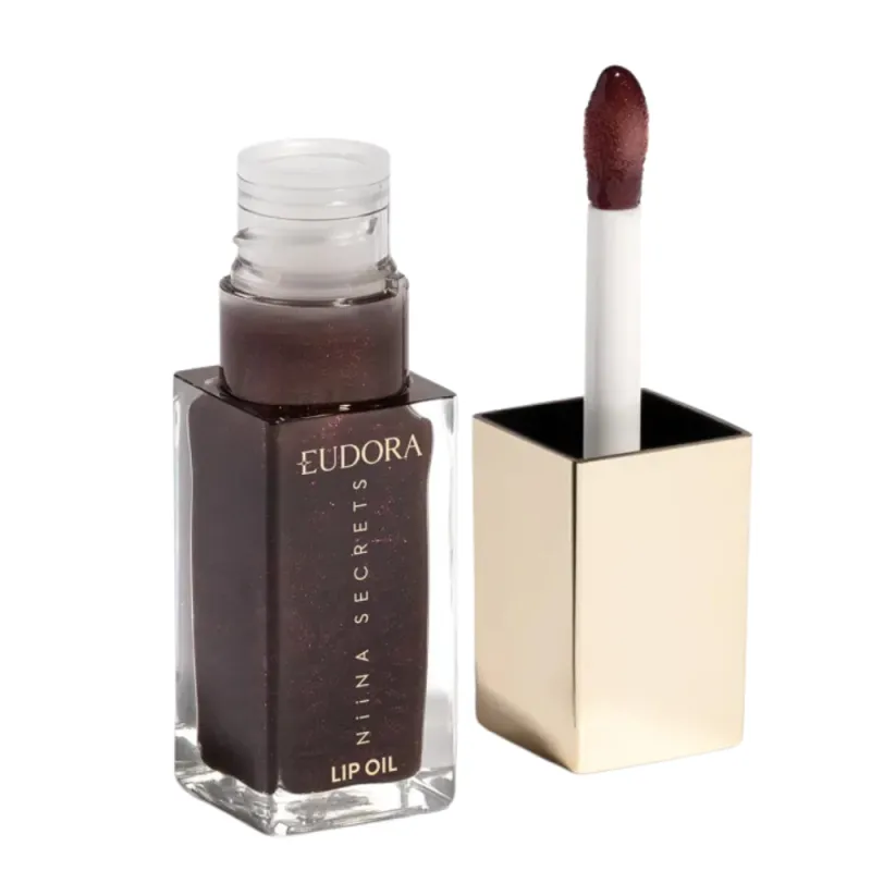 Niina Secrets Lip Oil Shine Flowers: Rosa Negra 7ml