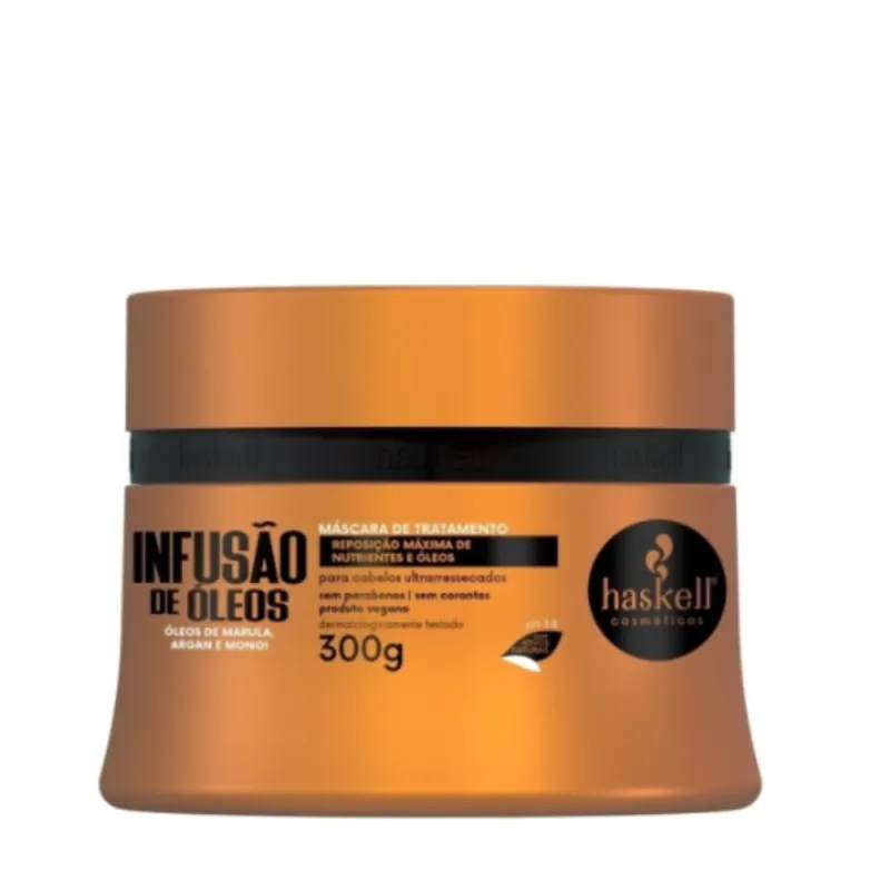 Haskell MÁSCARA DE TRATAMENTO INFUSÃO DE ÓLEOS 300G