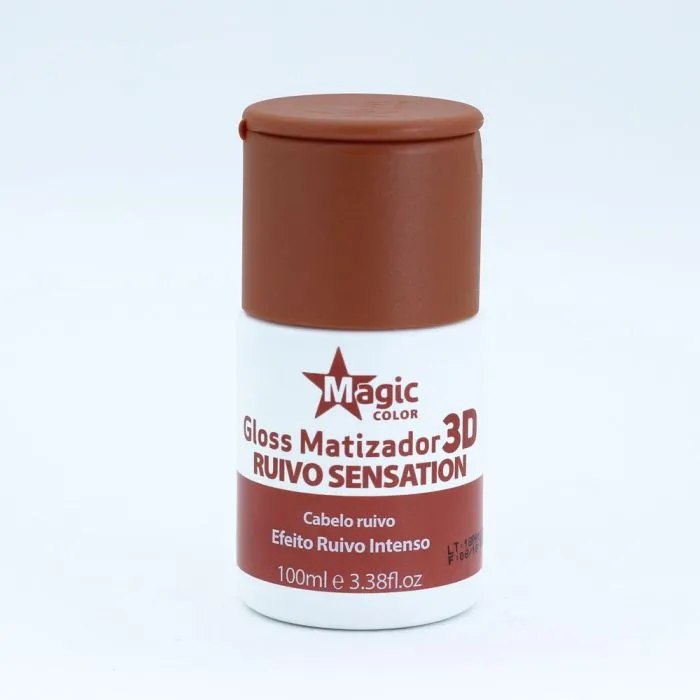 Magic Gloss Matiz.3D 100mL Ruivo Sensati