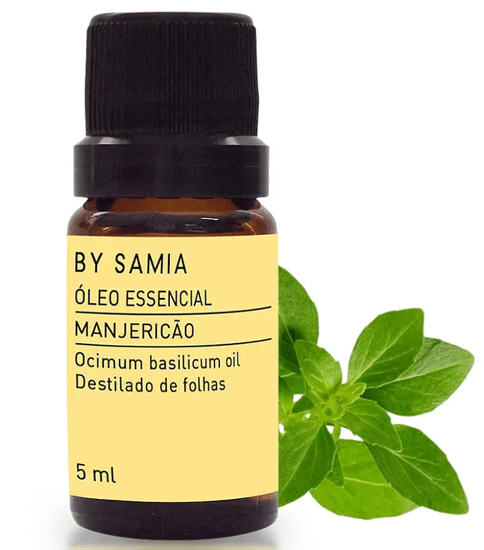 By Samia Óleo Essencial de Manjericão 5ml