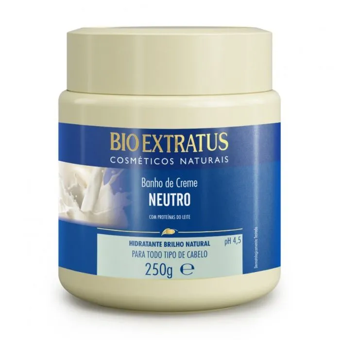 Creme De Tratamento Bio Extratus Neutro Proteínas Do Leite 250G