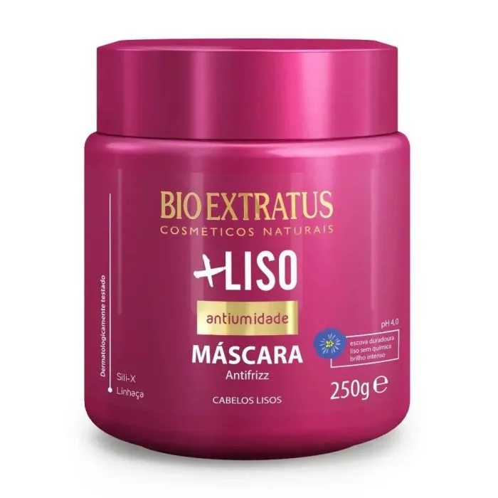 Máscara Antifrizz Bio Extratus + Liso 250G
