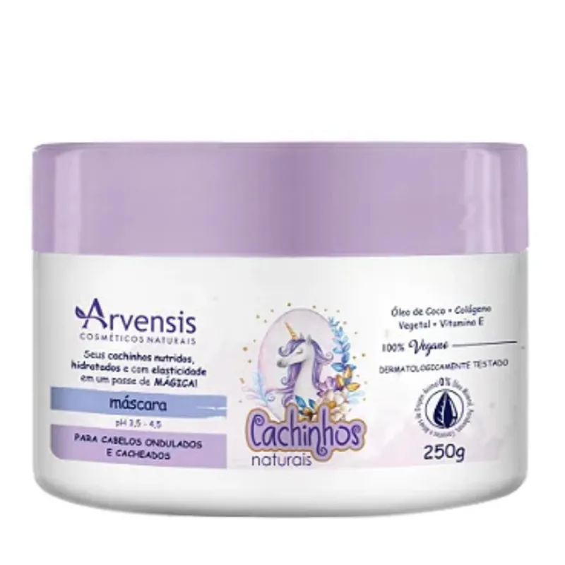 ARVENSIS MASCARA CAPILAR CACHINHOS ONDULADOS/CACHEADOS 250 G