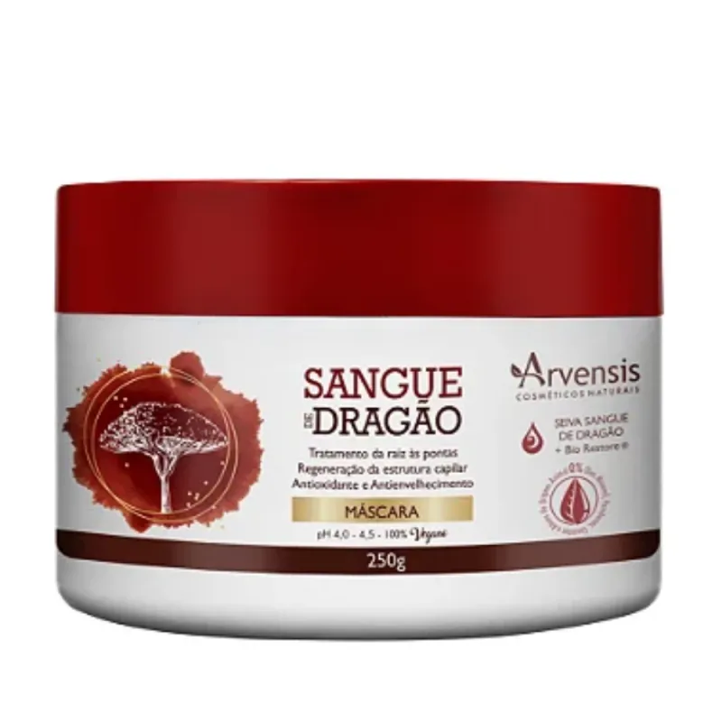 ARVENSIS MASCARA CAPILAR SANGUE DE DRAGAO 250 G