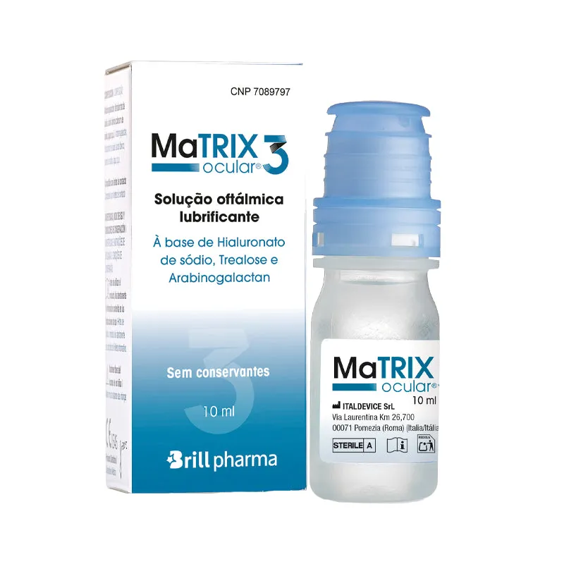 Matrix Ocular 3 Solução Oftálmica 10mL