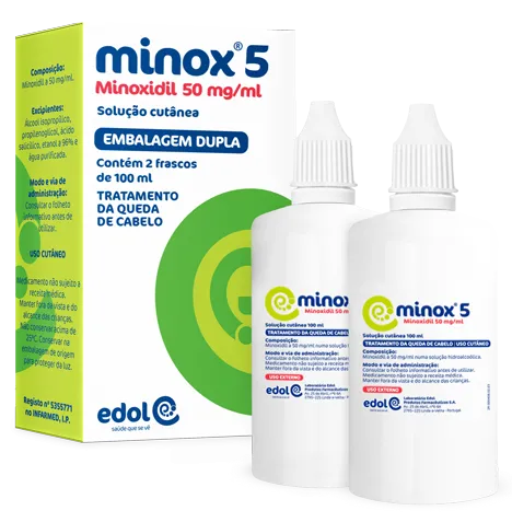 Minox®5 50 mg/ml Pack 100 mL x2
