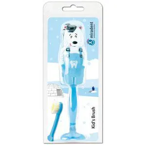 Escova de dentes de crianças miradentes - urso 1 pcs