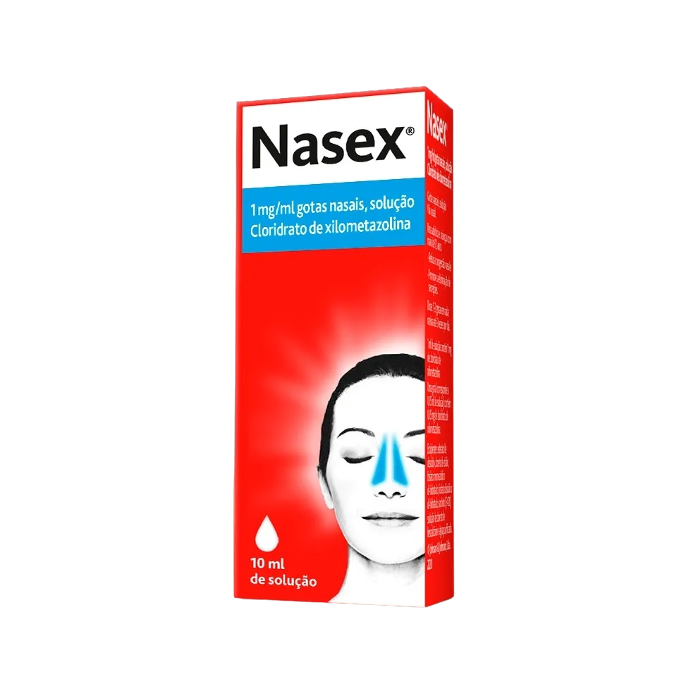 Nasex Gotas Nasais 1mg/ml 10ml