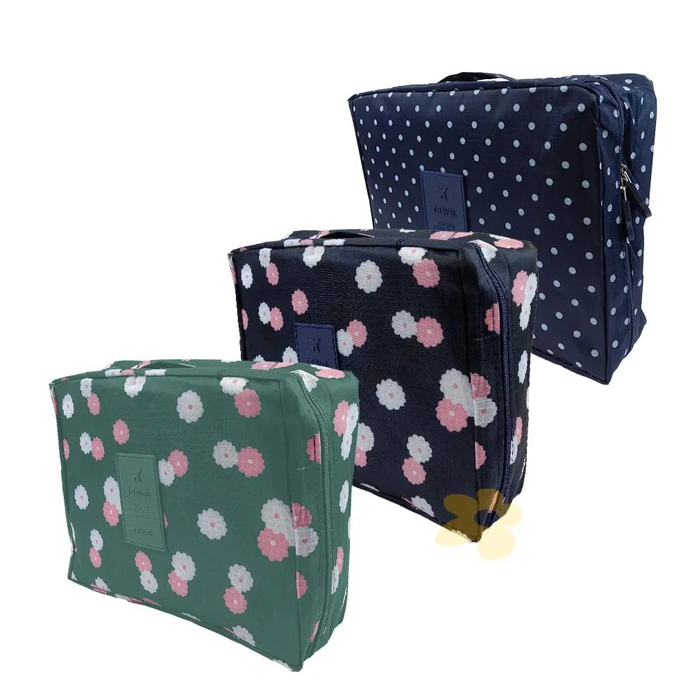 Necessaire c/ Divisória Estampada - Importado