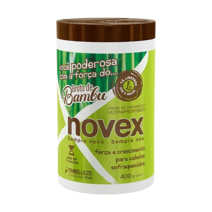 Novex Broto De Bambu Creme De Tratamento Condicionante 400G