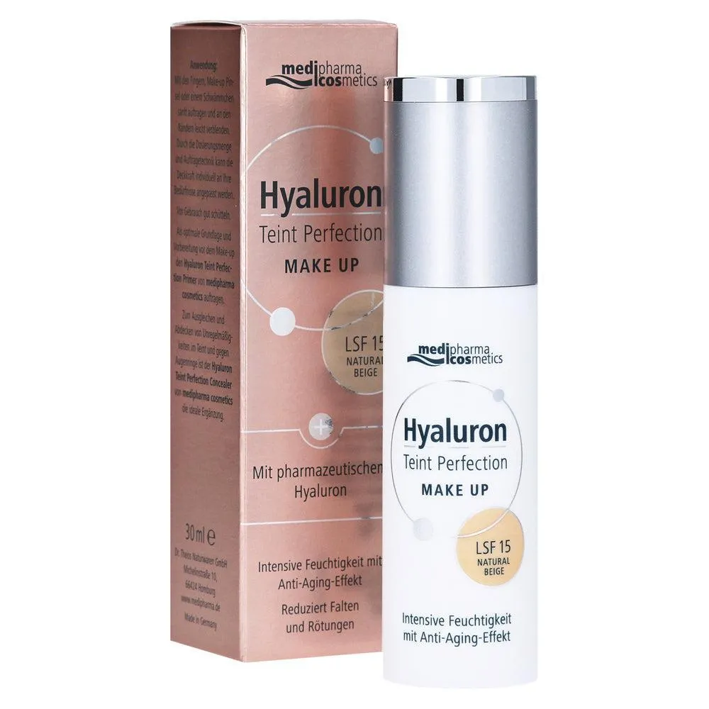 MEDIPHARMA HYALURON TEINT EMPEÇÃO DE PERFEIÇÃO 30 ML - BEIGE NATURAL