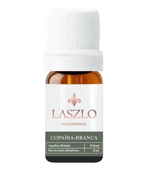 Laszlo Óleo Resina de Copaíba Branca GT Brasil 10ml