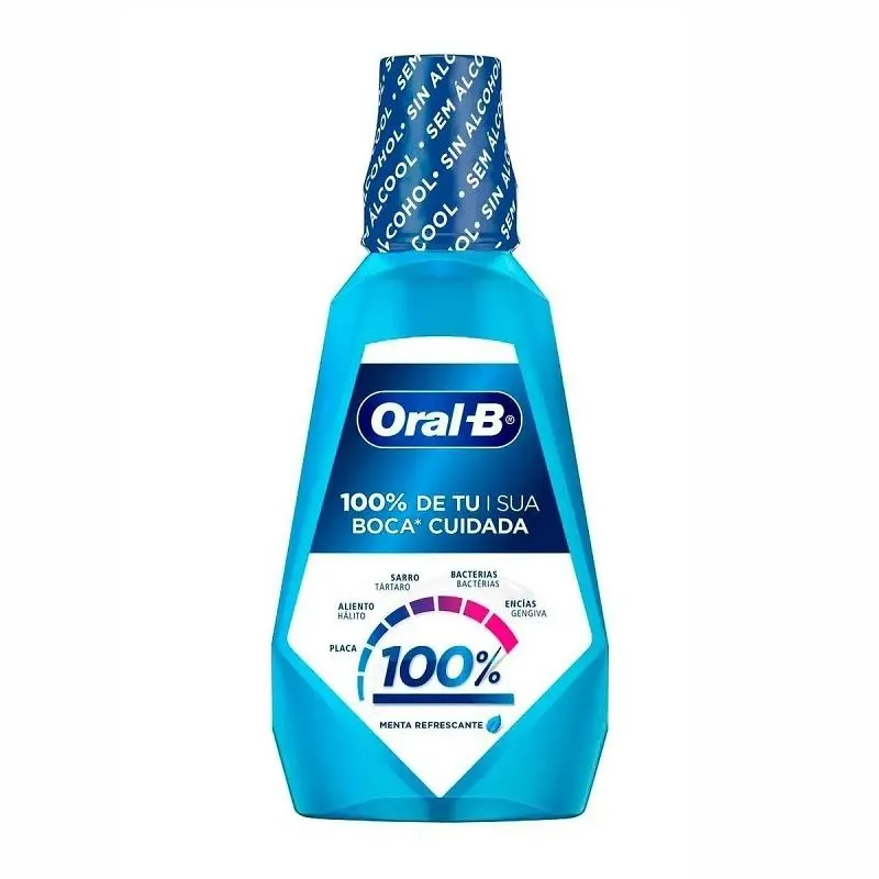 ORAL B ENXAGUANTE BUCAL MENTA REFRESCANTE 1,5L
