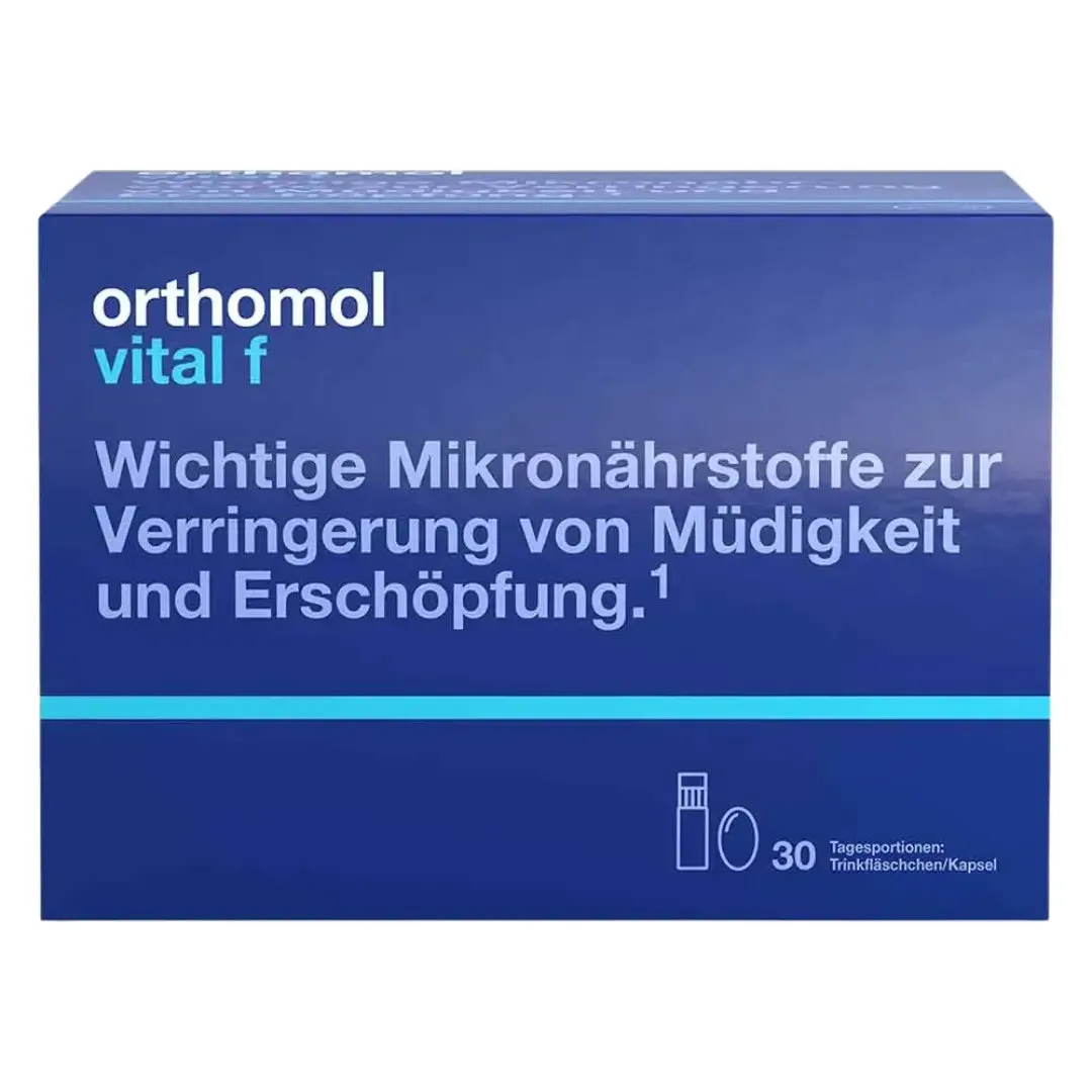ORTHOMOL VITAL F VIOS/CAP DE PRONTRA-APRESSIMENTOS-PARA MULHERES 30 DIAS