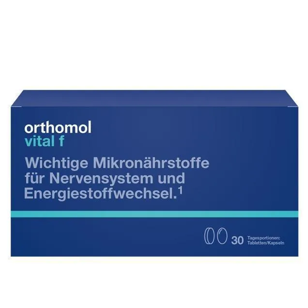 Orthomol vital f tab/tap - para mulheres - 30 dias