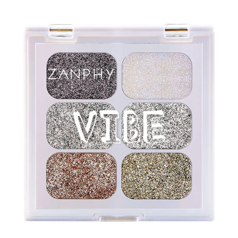 Paleta de Sombras Zanphy Glitter Vibe 9g