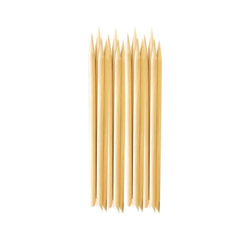 Palito para Unha e Cutícula Santa Clara Laranjeira 13cm Ponta/Chanfro 100un