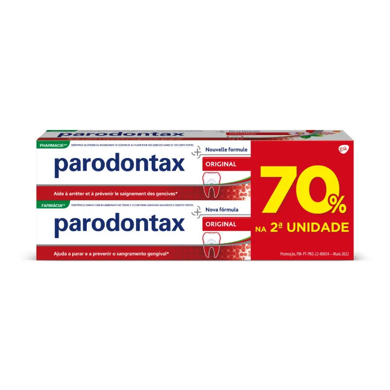Parodontax Original Pasta Dentífrica 2 x 75 mL Preço Especial