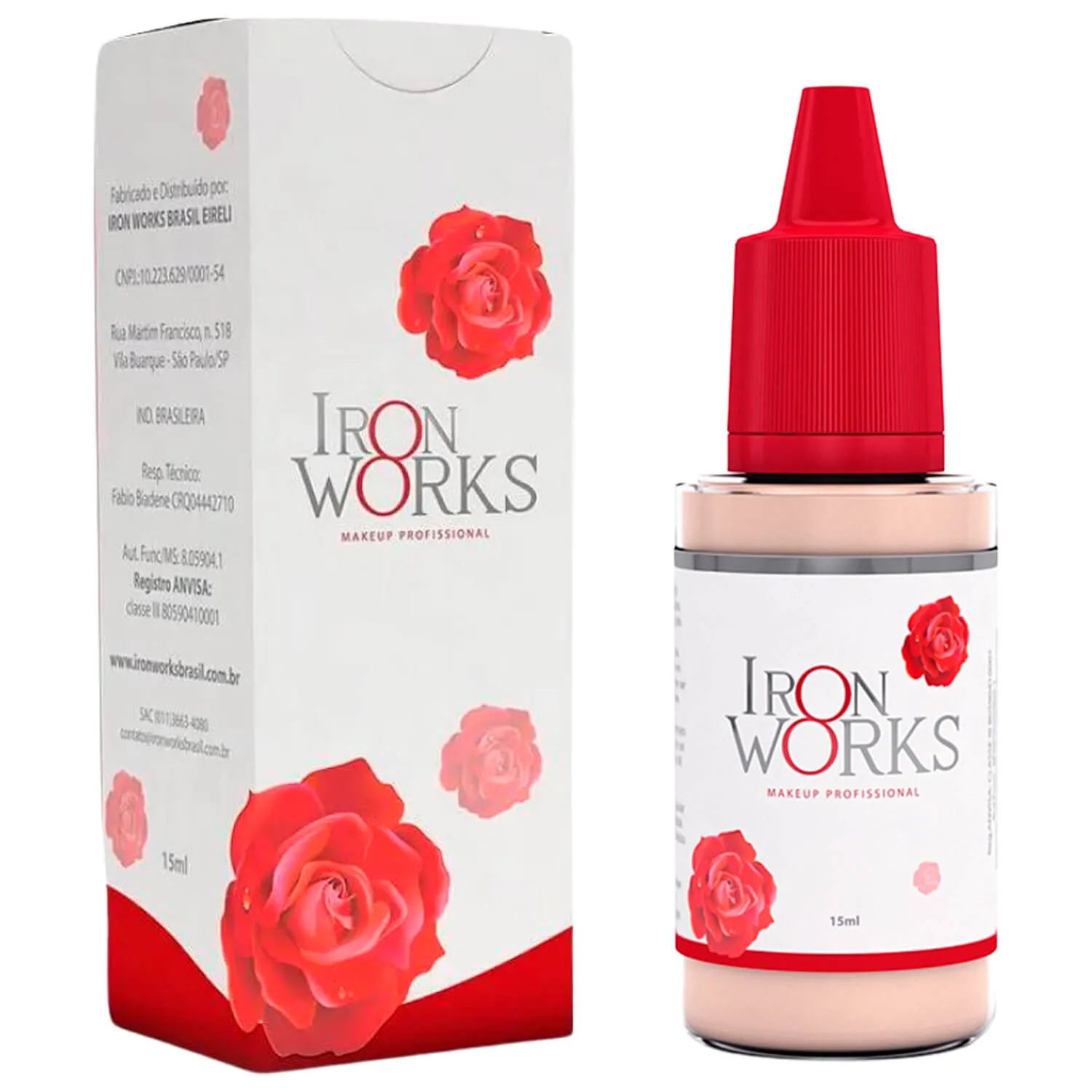 Pigmento Iron Works 15ml Pêssego