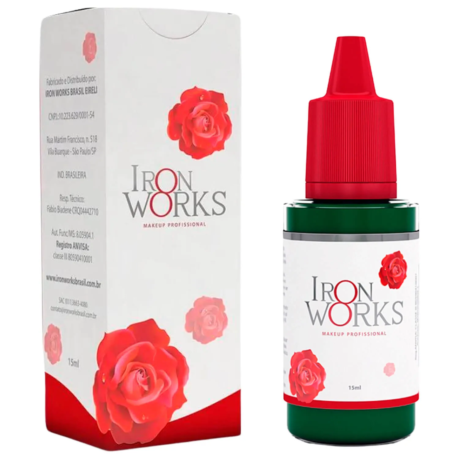 Pigmento Iron Works 15ml Verde Escuro