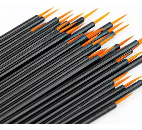 Pincel Descartável para Line Art - Nail Art