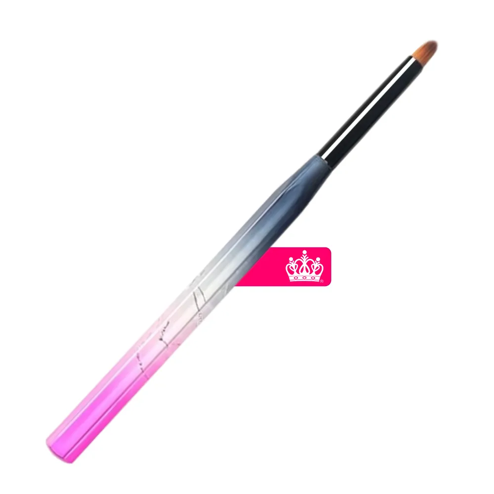 Pincel Oval/ Língua de Gato Degradê